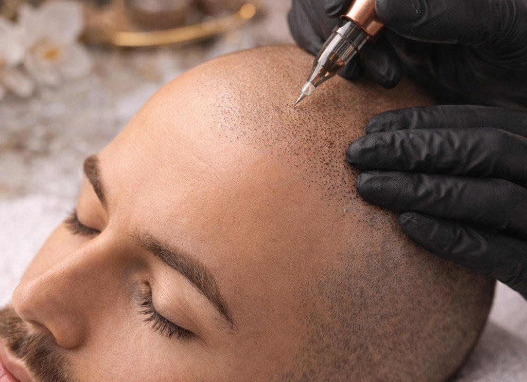 Tricopigmentation — dermopigmentation cuir chevelu